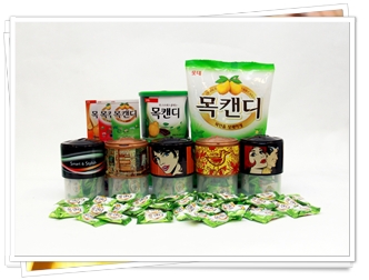 롯데제과, 차량용 목캔디 제품 사진